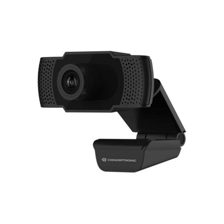 Conceptronic amdis01b 1080p full hd webcam with microphone, 80 x 33 x 91 mm,  Camere Web | electropc.ro