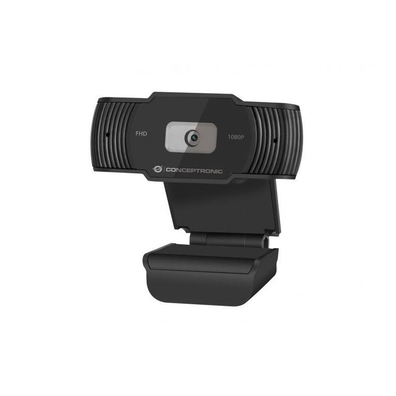 Conceptronic amdis04b 1080p full hd webcam with microphone, 75 x 33 x 110 mm,  Camere Web | electropc.ro