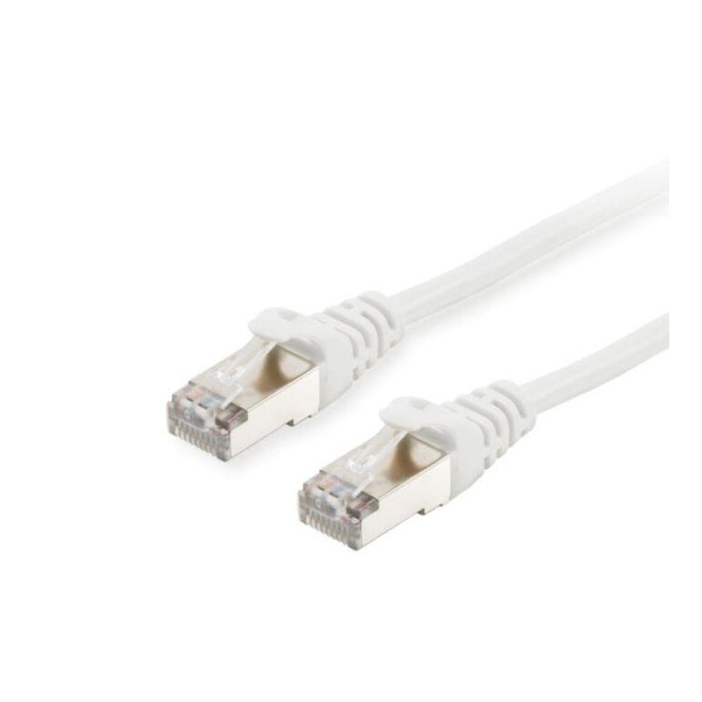 Equip 605512 cat.6 s/ftp patch cable, 3.0m , white, 8.34x11.68x3000mm,  Cabluri retea | electropc.ro