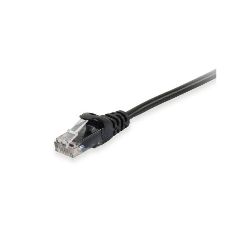 Equip 625452 cat.6 u/utp patch cable, 3.0m , black, 8.34x11.68x3000mm,  Cabluri retea | electropc.ro