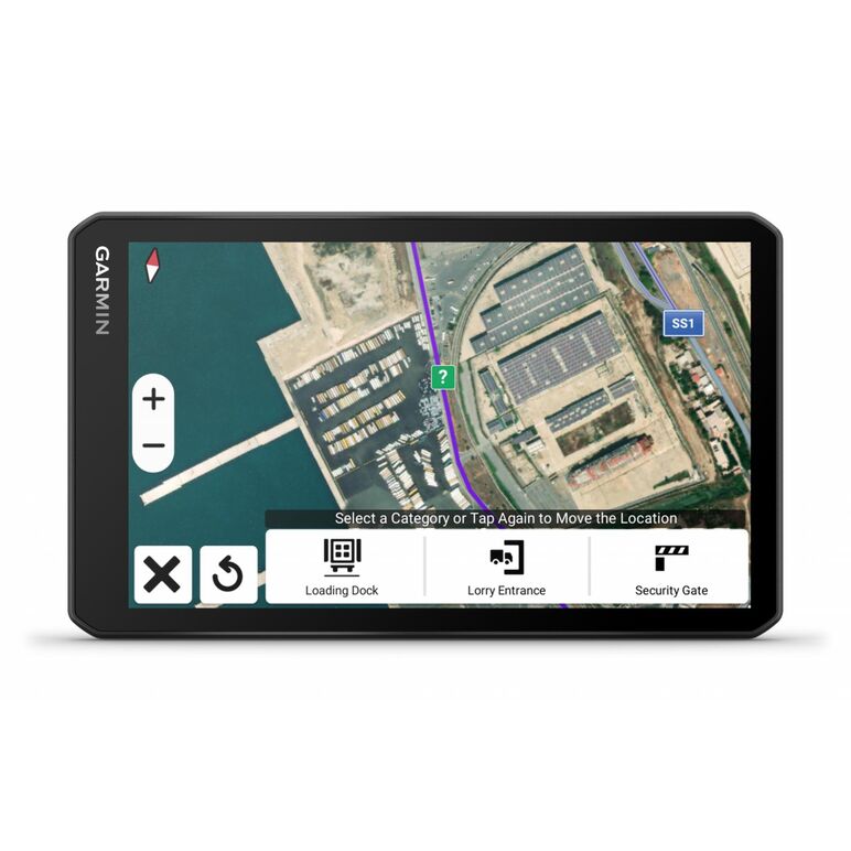 Gps garmin dezl lgv720, tip afisaj ips super-panoramic de 6,95", tft color, cu panou tactil capacitiv pe celule, rezolutie 1024 x 600 pixeli, durata de viata baterie până la 1,5 ore,  Navigatii GPS | electropc.ro