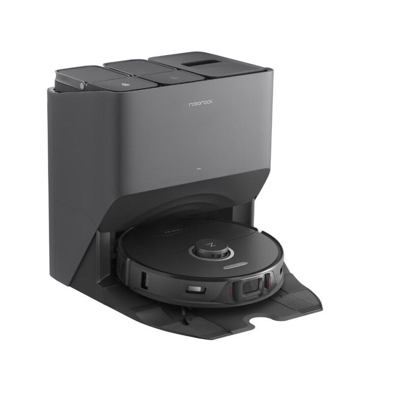 Robot de aspirare roborock s8 ultra pro, s8pu52-00, aspirator si mop, 5200 mah, 6000pa, recipient praf 750 ml, 4 senzori, 4 harti, 50 w, 180 min autonomie, negru,  Aspiratoare | electropc.ro