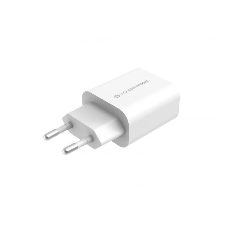 Conceptronic althea07w 1-port 20w usb-c pd charger, 40.2 x 43.5 x 26 mm,  Incarcatoare telefoane | electropc.ro