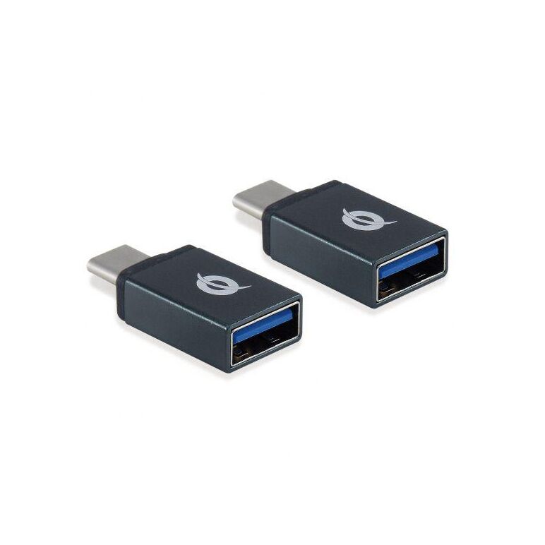 Conceptronic donn03g usb-c to usb-a otg adapter 2-pack, 10gbps, 15 x 7 x 32 mm,  Docking stations | electropc.ro
