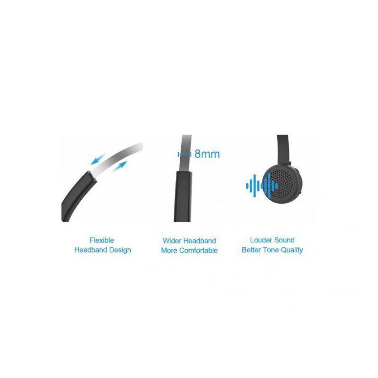 Conceptronic polona03bd bluetooth mono headset with charging dock, noise cancelling microphone, 146.1 x 168.45 x 52 mm,  Casti audio | electropc.ro