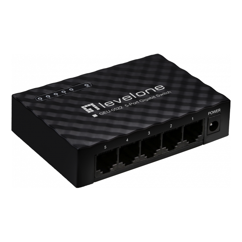 Levelone geu-0522 5-port gigabit switch,  Switch-uri | electropc.ro