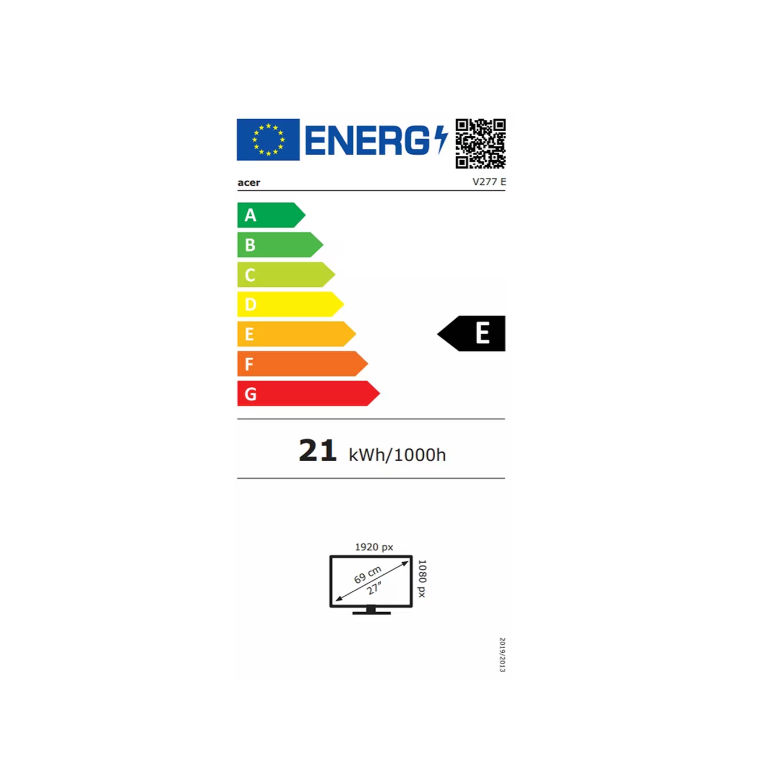 Monitor acer 27" um.hb7ee.e08,  Monitoare LED | electropc.ro