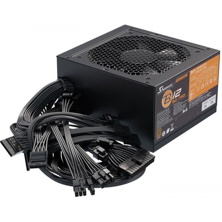 Sursa seasonic b12 bc-750 80+ bronze 750w,  Surse PC | electropc.ro