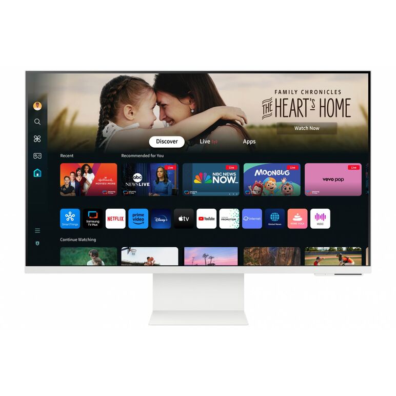 Monitor samsung 32" ls32dm801uuxdu, diagonal (inch): 32, diagonal (cm): 81, aspect ratio: 16:9, panel: va, resolution: 3840x2160, refresh rate: 60hz, response time gtg: 4ms, brightness (max): 400 cd/m², contrast (static) : 3000:1, viewing angle: 178°/178°,  Monitoare LED | electropc.ro