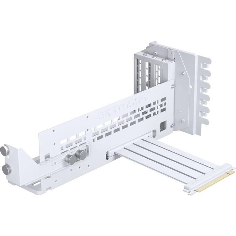 Phanteks vertical gpu bracket white, pcie-standard 4.0 x16 riser cable, drgb 220mm,  Alte accesorii | electropc.ro