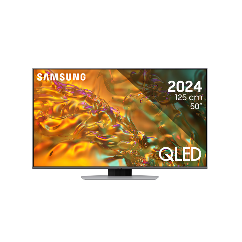 Televizor samsung qled 50q80d, 125 cm, smart, 4k ultra hd, clasa g (model 2024),  Televizoare | electropc.ro