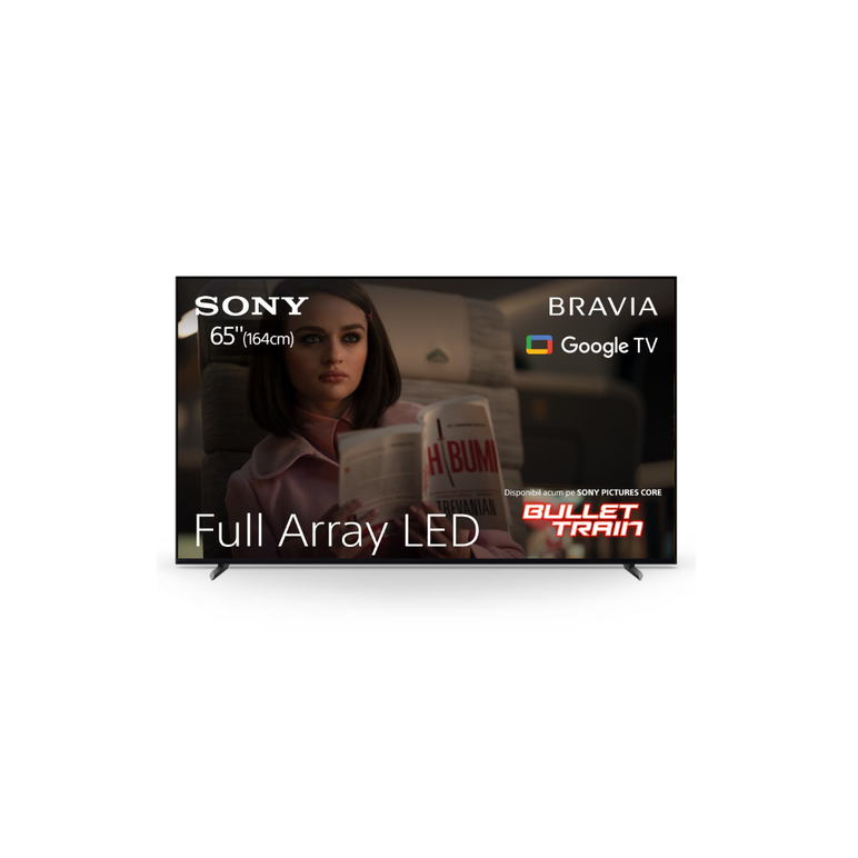 Televizor sony bravia led 65x90l, 164 cm, smart google tv, 4k ultra hd, 100 hz, clasa f,  Televizoare | electropc.ro