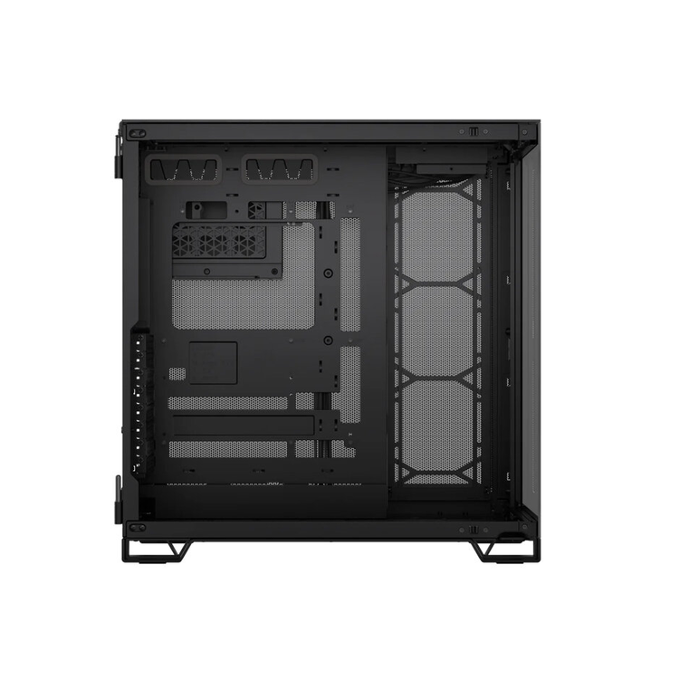 Carcasa corsair 6500x mid tower dual chamber negru/obsidian aluminium,  Carcase | electropc.ro