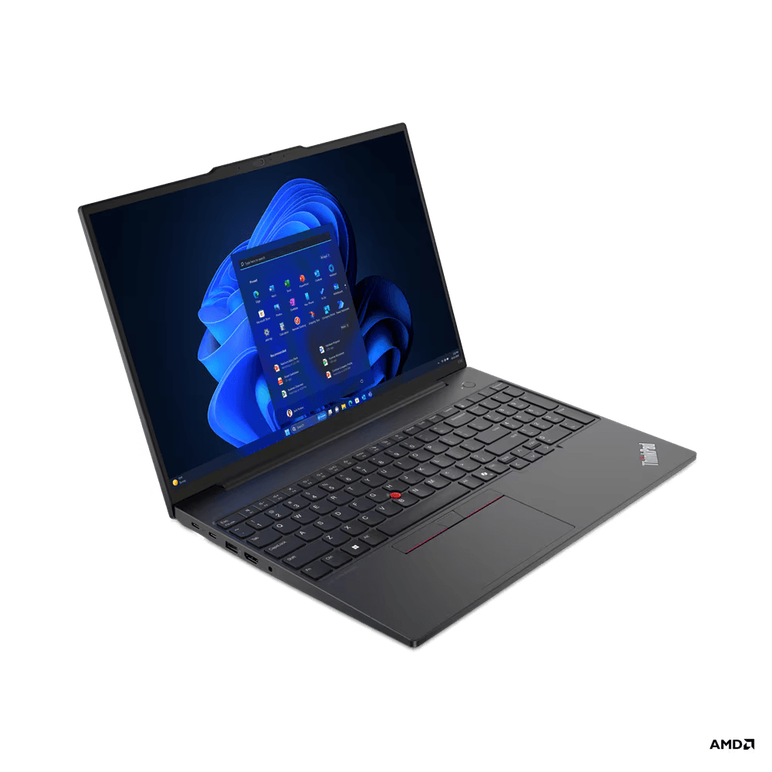 Laptop lenovo thinkpad e16 gen 2 (amd);16" wuxga (1920x1200) ips 300nits anti-glare, 45% ntsc;amd ryzen™ 7 7735hs (8c / 16t, 3.2 / 4.75ghz, 4mb l2 / 16mb l3);video integrated amd radeon™ 680m graphics;ram 16gb so- dimm ddr5-4800, two ddr5 so-dimm slots, d,  Laptopuri | electropc.ro