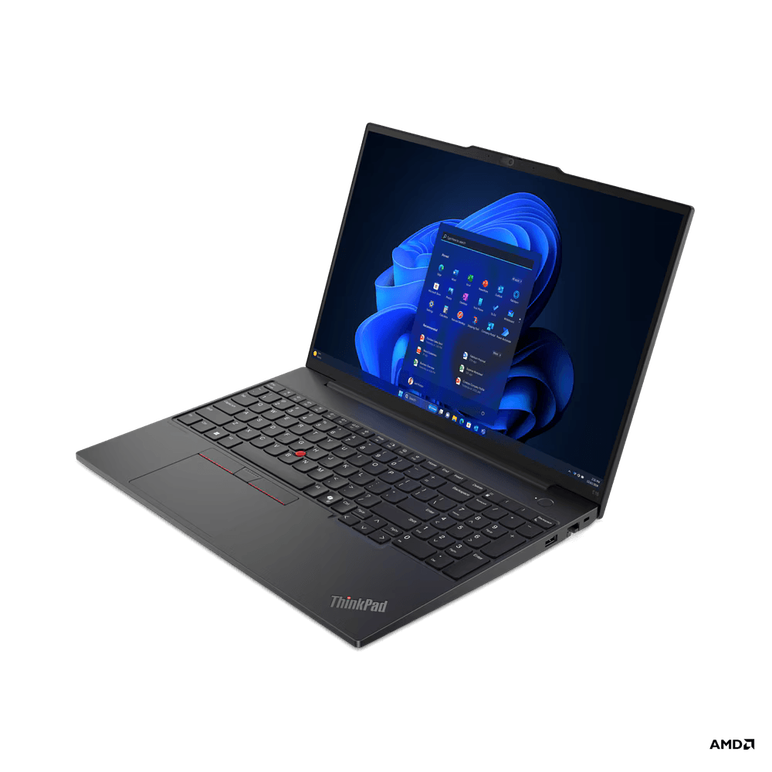 Laptop lenovo thinkpad e16 gen 2 (amd);16" wuxga (1920x1200) ips 300nits anti-glare, 45% ntsc;amd ryzen™ 7 7735hs (8c / 16t, 3.2 / 4.75ghz, 4mb l2 / 16mb l3);video integrated amd radeon™ 680m graphics;ram 32 gb (2x 16gb so-dimm ddr5-4800, two ddr5 so-dimm,  Laptopuri | electropc.ro