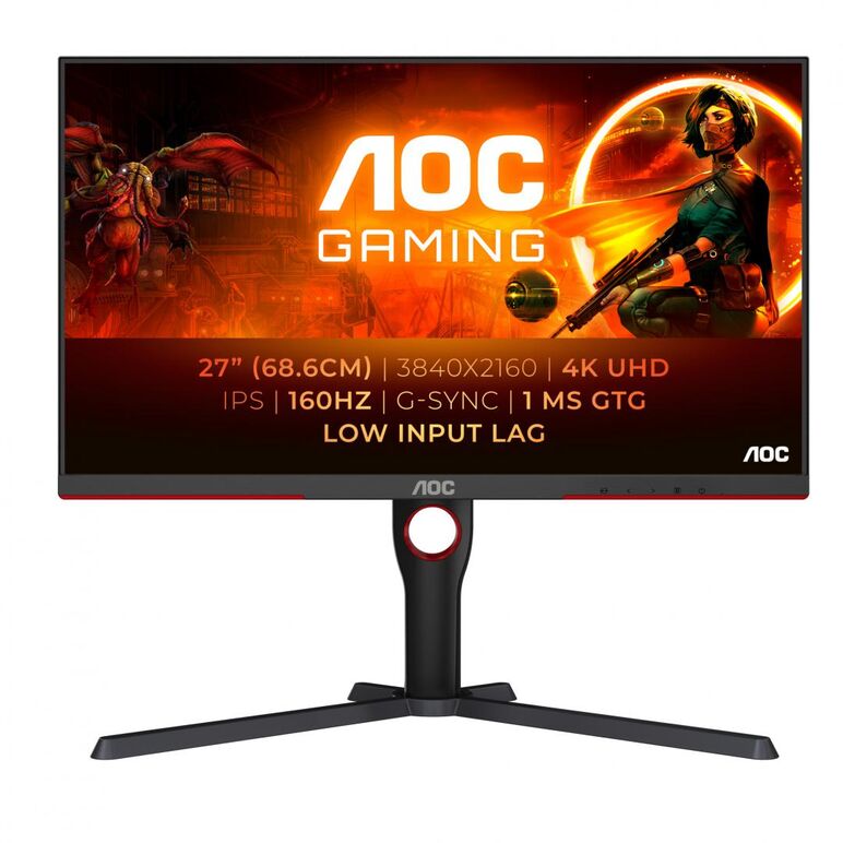 Monitor aoc 27" u27g3x/bk,  Monitoare LED | electropc.ro