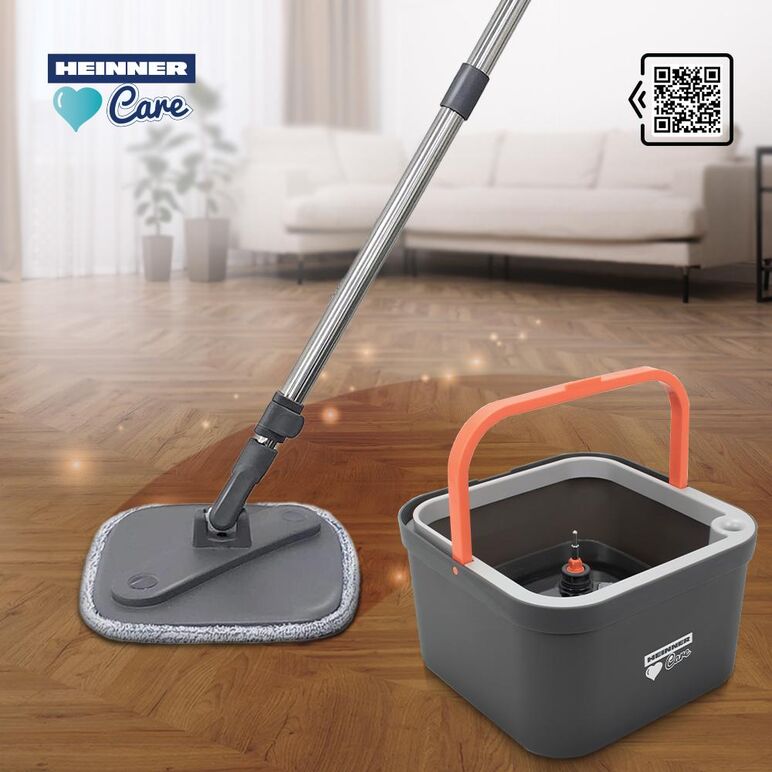 Set curatenie mop rotativ 360 mega clean, heinner care,  Maturi & Mopuri & Galeti | electropc.ro