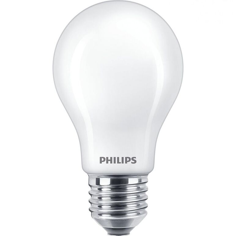 Bec led philips classic a60, eyecomfort, e27, 5.9w (60w), 806 lm, lumina calda (2200-2700k), dimabil, mat,  Becuri si Tuburi LED | electropc.ro