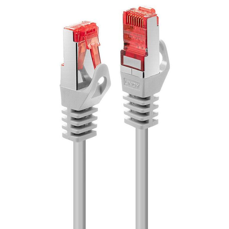 Cablu retea lindy ly-47344, 2m cat.6 s/ftp cable, grey,  Cabluri retea | electropc.ro
