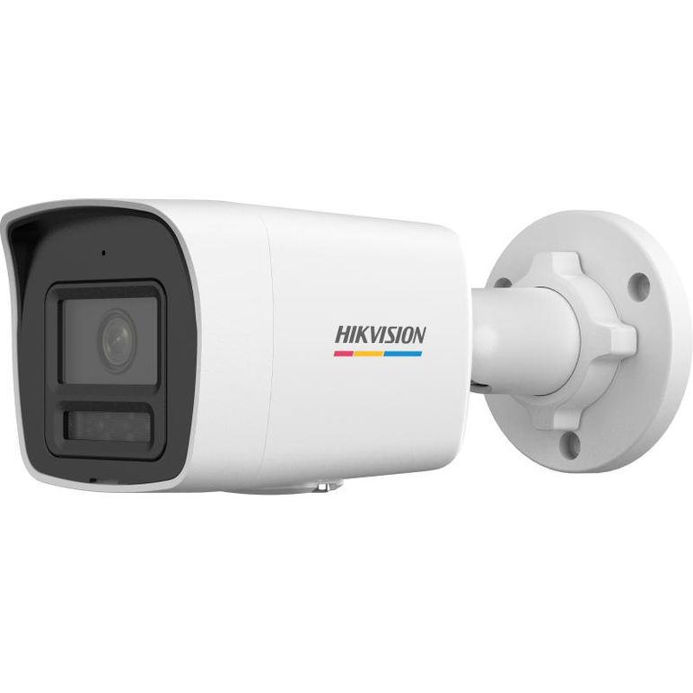 Camera de supraveghere ip bullet 2mp colorvu hikvision ds-2cd1027g2h- liu(4mm), lentila fixa 4mm, iluminare: color: 0.0005 lux @ (f1.0, agc on),b/w: 0 lux with ir: 30m, microfon incorporat, interfata: 1 x rj45 10 m/100 m self-adaptive ethernet port, alarm,  Camere supraveghere IP | electropc.ro