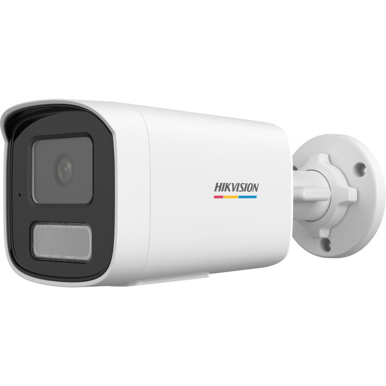 Camera de supraveghere ip bullet 2mp colorvu hikvision ds-2cd1t27g2h- liu(2.8mm), lentila fixa 2.8mm, iluminare: color: 0.001 lux @ (f1.0, agc on),b/w: 0 lux with ir: 50m, microfon incorporat, interfata: 1 x rj45 10 m/100 m self-adaptive ethernet port, al,  Camere supraveghere IP | electropc.ro
