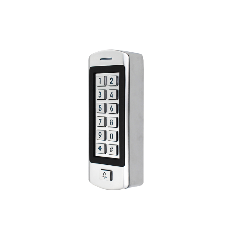 K10-em controler de acces stand-alone cu tastatura si cititor de carduri em (125khz), sonerie, antivandal, rezistent la apa (ip66),tastatura iluminata,releu (no-com-nc),mod identificare: card, pin, card+pin, 990 utilizatori + 10 utilizatori cu acces tempo,  Cititoare | electropc.ro