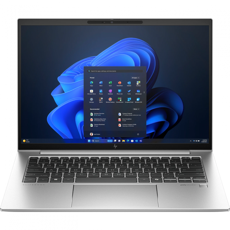 Laptop hp elitebook 840 g11 cu procesor intel core u7-155u 12-core (1.7ghz, up to 4.8ghz, 12mb), 14.0 inch wuxga, intel graphics, 32gb ddr5, ssd, 1tb pcie nvme, windows 11 pro 64bit, silver,3yw,  Laptopuri | electropc.ro