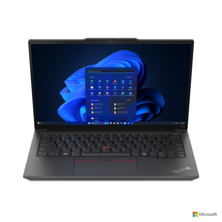 Laptop lenovo thinkpad e14 gen 6 (intel);14" wuxga (1920x1200) ips 300nits anti-glare, 45% ntsc;intel® core™ ultra 5 125u, 12c (2p + 8e + 2lpe) / 14t, max turbo up to 4.3ghz, 12mb;video integrated intel® graphics;ram 16gb so-dimm ddr5-5600, two ddr5 so-di,  Laptopuri | electropc.ro