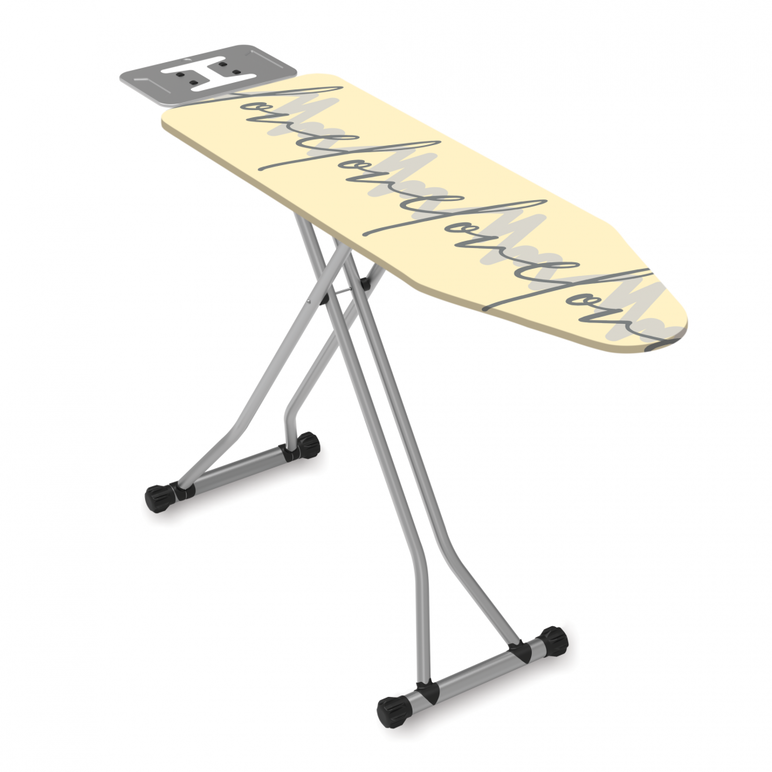 Masa de calcat 120x38 cm, lovely, galben, heinner care,  Mese de calcat | electropc.ro