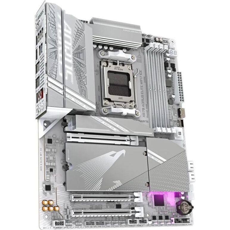 Placa de baza gigabyte x870 aorus elite wifi7 ice am5,  Placi de baza | electropc.ro