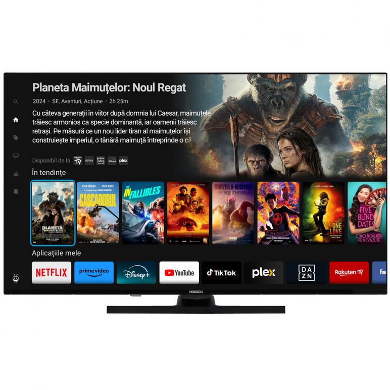 Qled tv horizon smart 43hq8560u/d, 43" d-led, 4k ultra hd, dvb-s2/t2/c, cme 800hz, tivo, contrast 3000:1, 250 cd/m2, 1x ci+, 3x hdmi (v2.1), 2x usb(v2.0), 1x optic, 1x aux, 1x lan(rj45), usb player (avi,mkv, h.265/hevc, jpeg), hdr10, dolby vision + dolby ,  Televizoare | electropc.ro