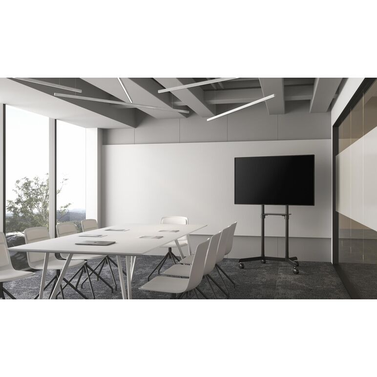 Stand tv mobil serioux tv11-46tw, dimensiuni: 920x702x1595mm, compatibilitate  dimensiune ecran: 37"-70", compatibil vesa: 200x200, 400x200, 300x300, 600x200, 350x350, 400x400, 600x400, greutate maximă suportata tv: 70 kg, interval de înclinare: 0° sau 5°,  Suporturi TV & Monitor | electropc.ro