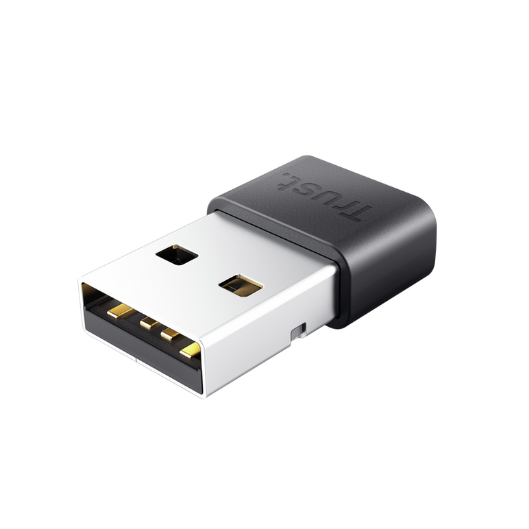 Adaptor bluetooth trust myna 5.3, viteza maxima transfer 2 mb/s, negru,  Cabluri periferice | electropc.ro