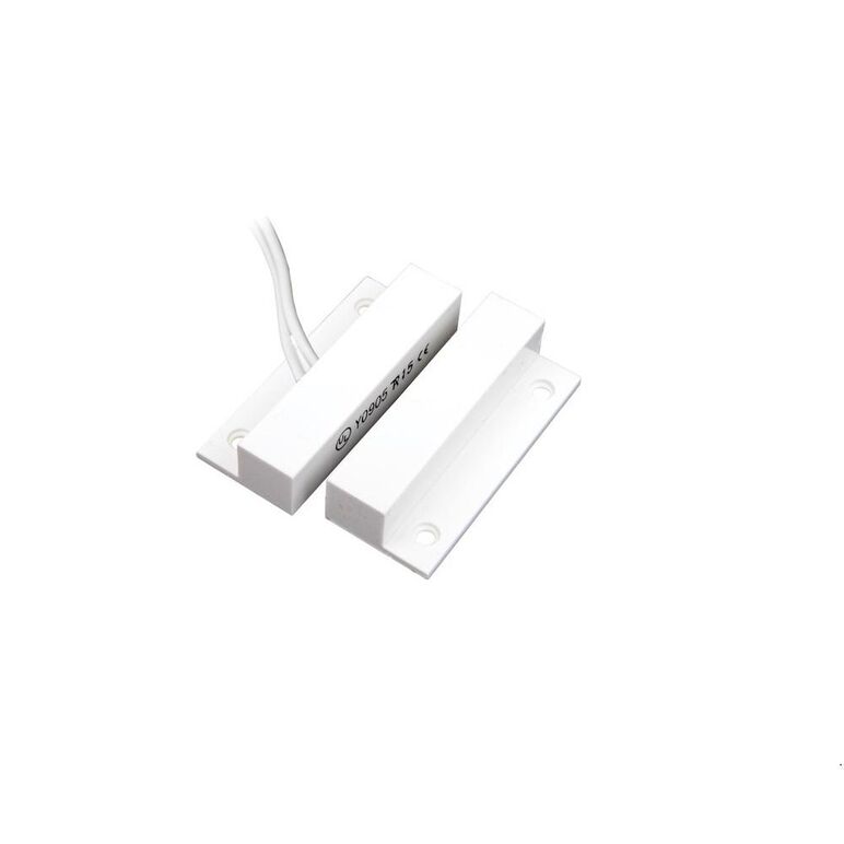 Contact magnetic alb, aparent, autoadeziv distanta maxima 2,54 cm, nc, set de 10 bucati,  Accesorii | electropc.ro