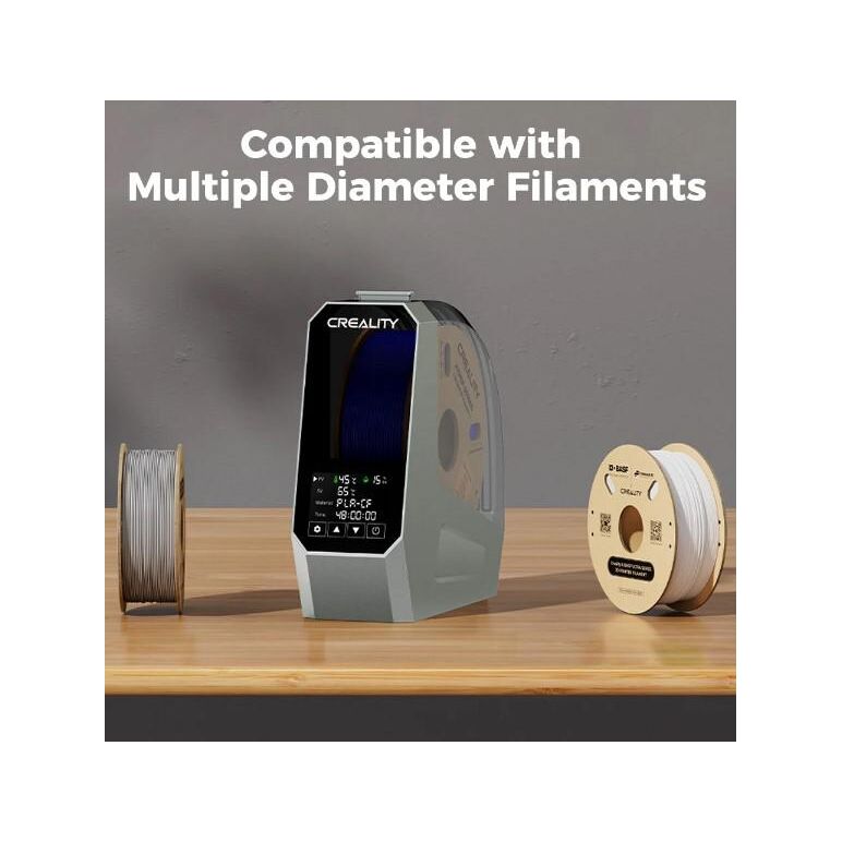 Creality 3d space pi filament dryer, dimensiuni: 300x200x100mm, 145w, control temperatura : 45°c-70°c, durata incalzire: 0-48h, diametru filament compatibil: 1.75mm/2.85mm.recomandat pentru: pla, tpu, pp, abs, asa, petg, pc, pet, pla-cf, petg-cf, pa-cf, t,  Accesorii imprimare 3D | electropc.ro