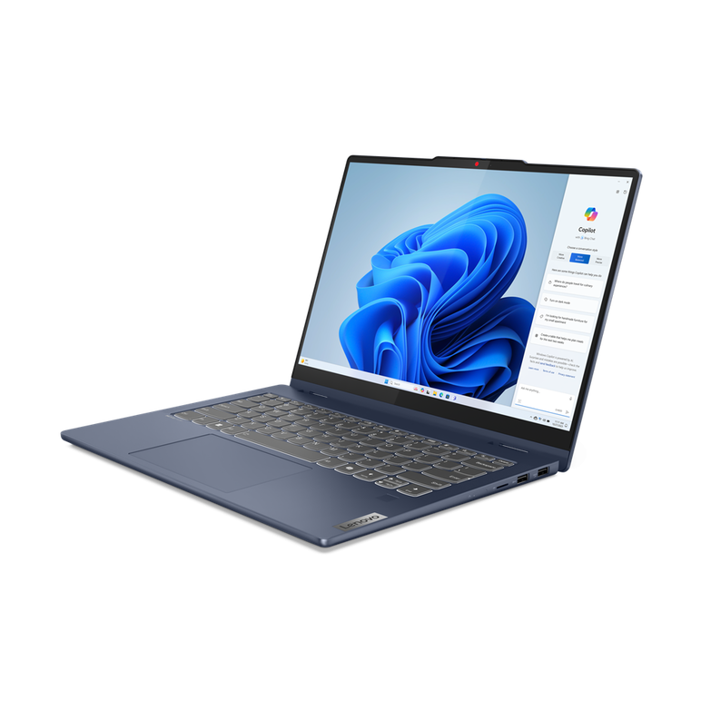 Laptop lenovo ideapad 5 2-in-1 14iru9, 14" wuxga (1920x1200) ips 300nits glossy, 45% ntsc, 60hz, tÜv low blue light, glass, touch, intel® core™ 7 150u, 10c (2p + 8e) / 12t, p-core 1.8 / 5.4ghz, e-core 1.2 / 4.0ghz, 12mb, video integrated intel® graphics, ,  Laptopuri | electropc.ro