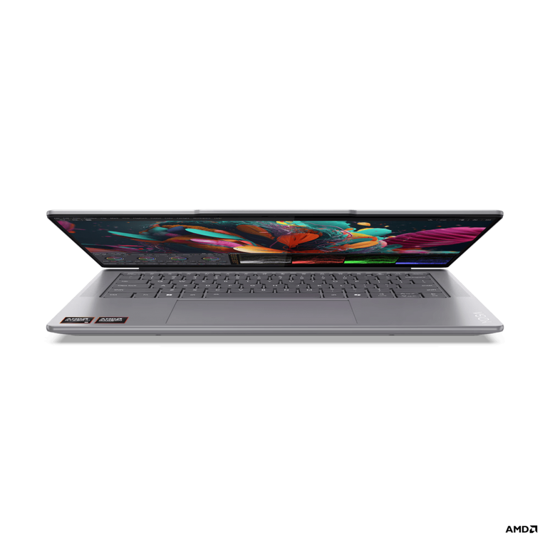 Laptop lenovo yoga pro 7 14asp9, 14.5" 2.8k (2880x1800) oled 400nits glossy, 100% p3, 100% srgb, 120hz, eyesafe®, dolby vision®, displayhdr™ true black 500, agc dragontrail™ glass, amd ryzen™ ai 9 365 (10c / 20t, 2.0 / 5.0ghz, 10mb l2 / 24mb l3), video in,  Laptopuri | electropc.ro