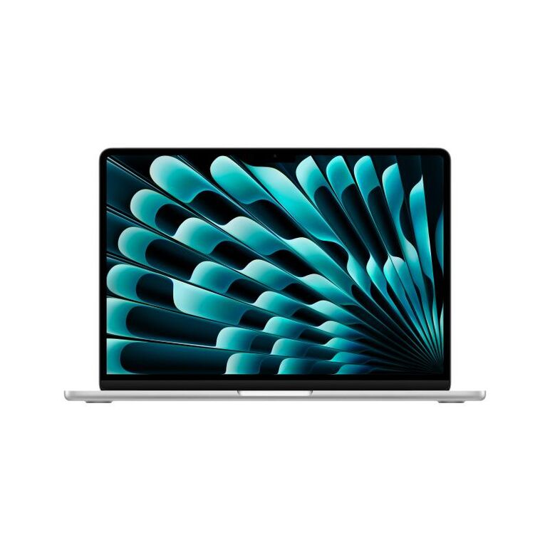 Macbook air 13.6" retina/apple m3 (cpu 8-core, gpu 10-core, neural engine 16-core)/16gb/512gb- silver - us kb (2024) - us kb (2024) (us power supply with included us-to-eu adapter),  Laptopuri | electropc.ro