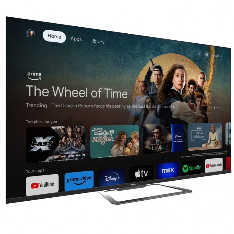 Qled tv horizon 4k-gtv 50hq8590u/d, 50" qled, 4k ultra hd (2160p), dolby vision hdr / hdr10 / hlg, digital tv-tuner dvb- s2/t2/c, cme 800hz, googlecast + google assistant + bt, contrast 3000:1, 350 cd/m2,1x lan (rj45), 1 xci+, 4x hdmi (v2.0), 2x usb (v2.0,  Televizoare | electropc.ro