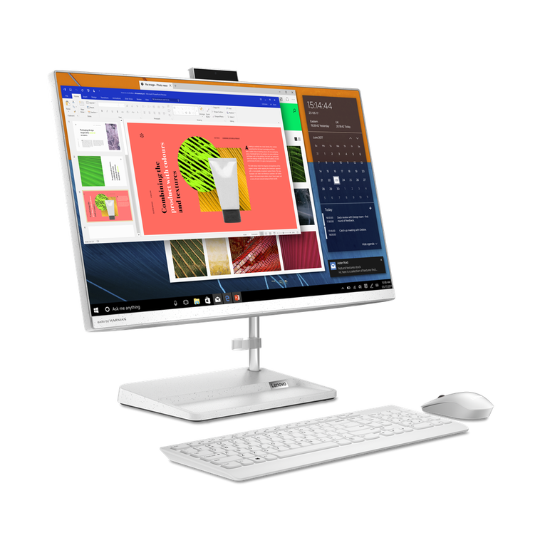 All-in-one lenovo ideacentre aio 3 24alc6 23.8" fhd (1920x1080) ips 250nits anti-glare, amd ryzen™ 7 7730u (8c / 16t, 2.0 / 4.5ghz, 4mb l2 / 16mb l3), video integrated amd radeon™ graphics, ram 2x 8gb so-dimm ddr4-3200, two ddr4 so-dimm slots, dual-channe,  All in one PC | electropc.ro