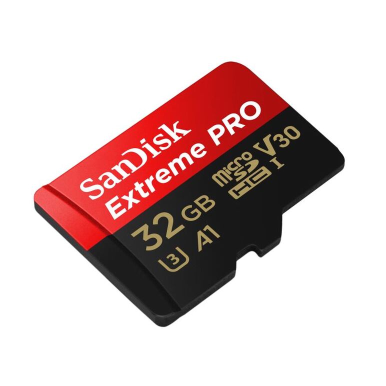 Carde de memorie micro secure digital sandisk extreme pro, 32gb, uhs-i, class 10 + adaptor,  Carduri memorie | electropc.ro