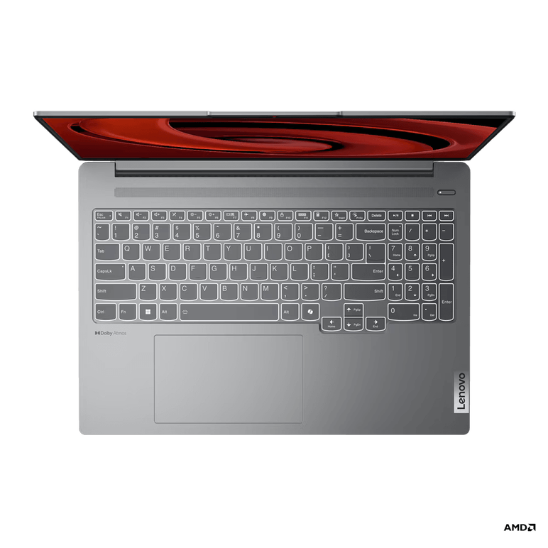 Laptop lenovo ideapad pro 5 16ahp9, 16" 2.5k (2560x1600) ips 350nits anti-glare, 100% srgb, 120hz, eyesafe®, amd ryzen™ 7 8845hs (8c / 16t, 3.8 / 5.1ghz, 8mb l2 / 16mb l3), video integrated amd radeon™ 780m graphics, ram 16gb soldered lpddr5x-6400, memory,  Laptopuri | electropc.ro