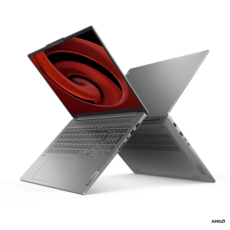 Laptop lenovo ideapad pro 5 16ahp9, 16" 2.5k (2560x1600) ips 350nits anti-glare, 100% srgb, 120hz, eyesafe®, amd ryzen™ 7 8845hs (8c / 16t, 3.8 / 5.1ghz, 8mb l2 / 16mb l3), video integrated amd radeon™ 780m graphics, ram 16gb soldered lpddr5x-6400, memory,  Laptopuri | electropc.ro
