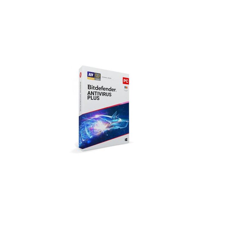 Licenta retail bitdefender antivirus plus - protectie de bazapentru pc- uri windows, valabila pentru 2 ani, 3 dispozitive, new,  Antivirus | electropc.ro