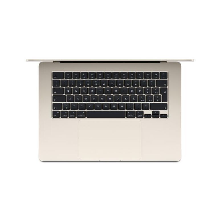 Macbook air 15.3" retina/apple m3 (cpu 8- core, gpu 10- core, neural engine 16- core)/16gb/512gb - starlight - int kb (2024) (us power supply with included us-to-eu adapter),  Laptopuri | electropc.ro