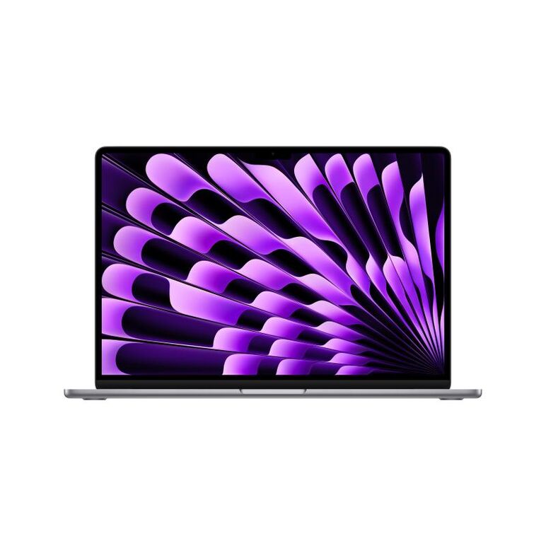 Macbook air 15.3" retina/apple m3 (cpu 8- core, gpu 10- core, neural engine 16- core)/8gb/256gb - space grey - us kb (2024) (us power supply with included us-to-eu adapter),  Laptopuri | electropc.ro