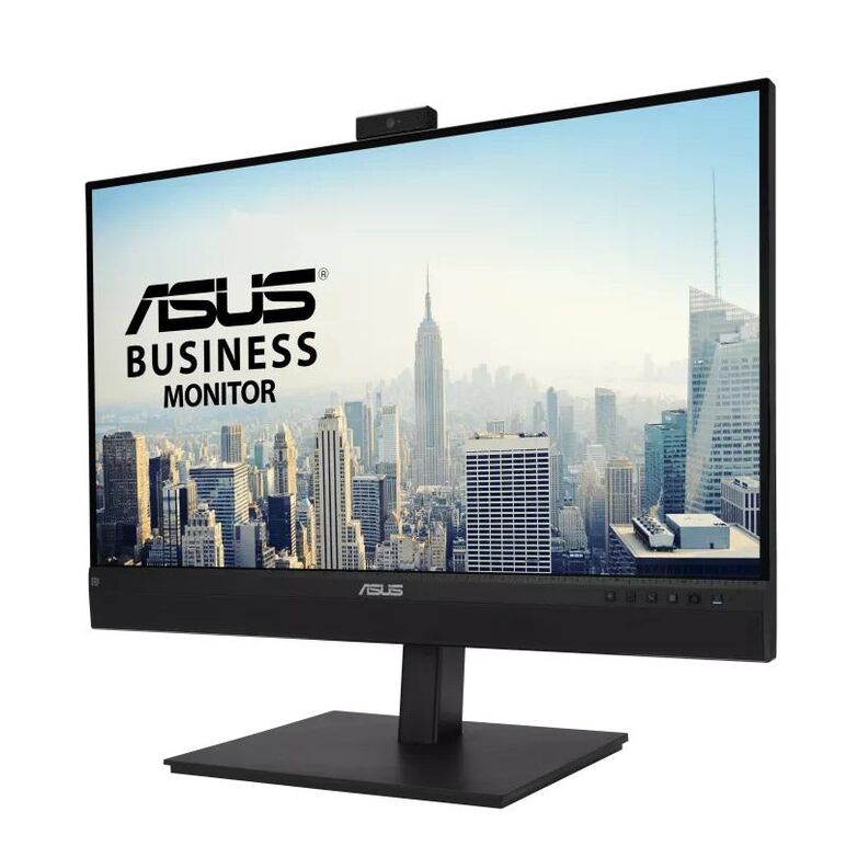 Monitor 27" asus be27acsbk, 16:9, ips, led, 178/ 178, qhd 2560* 1440, 350 cd/ mp, 1000:1, 5 ms, 60 hz, flicker-free, low blue light, web camera, boxe 2* 2w, microphone, usb-c, 2* dp, hdmi, 4* usb 3.2 gen 1 type-a, earphone jack, pivot, vesa 100* 100, kens,  Monitoare LED | electropc.ro