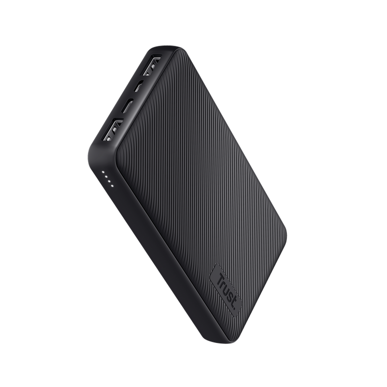 Baterie externa trust primo compact eco, negru,  Baterii portabile | electropc.ro