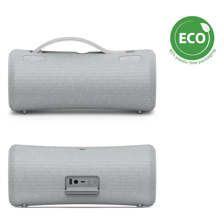 Boxa portabila sony srs-xg300h, mega bass, efect de lumini, bluetooth, rezistenta la apa ip67, autonomie 25 ore, incarcare rapida, incarcare telefon, gri,  Sisteme audio | electropc.ro