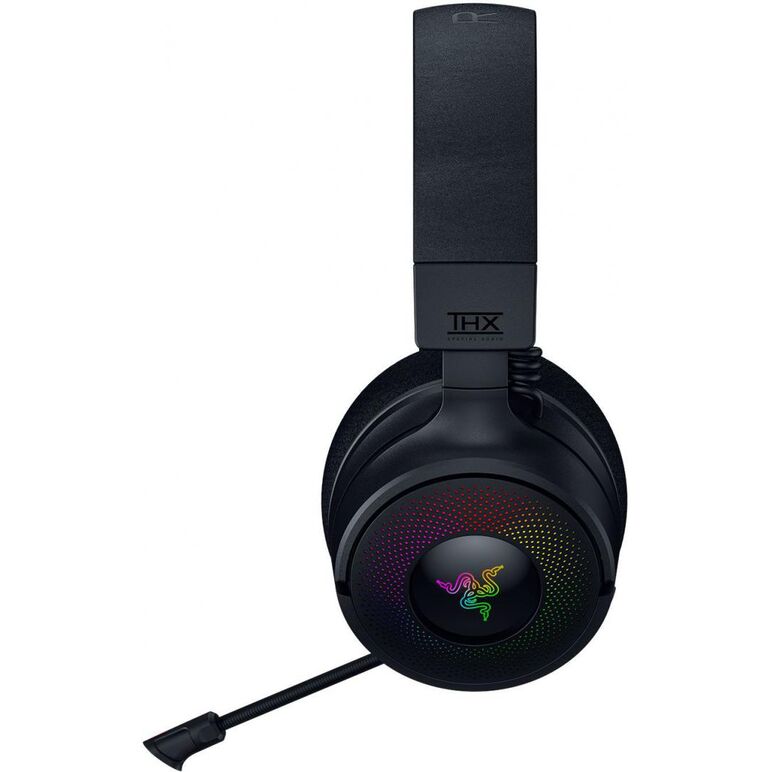 Casti razer kraken v4, wireless, 2.4 ghz bluetooth, iluminare razer chroma™ rgb, negru,  Casti audio | electropc.ro